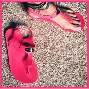 🍉 MK Watermelon Jelly Sandals